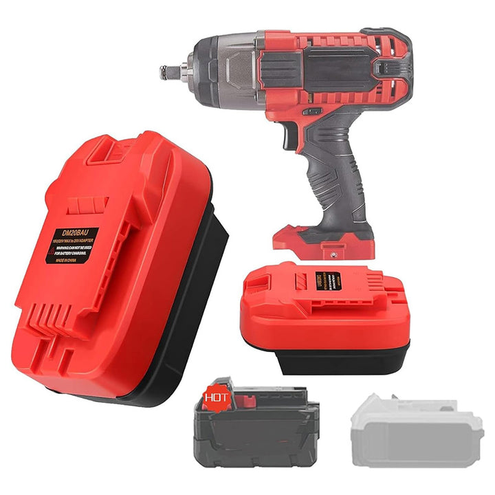 2-in-1 Milwaukee/DeWalt to Bauer Battery Adapter | Powuse
