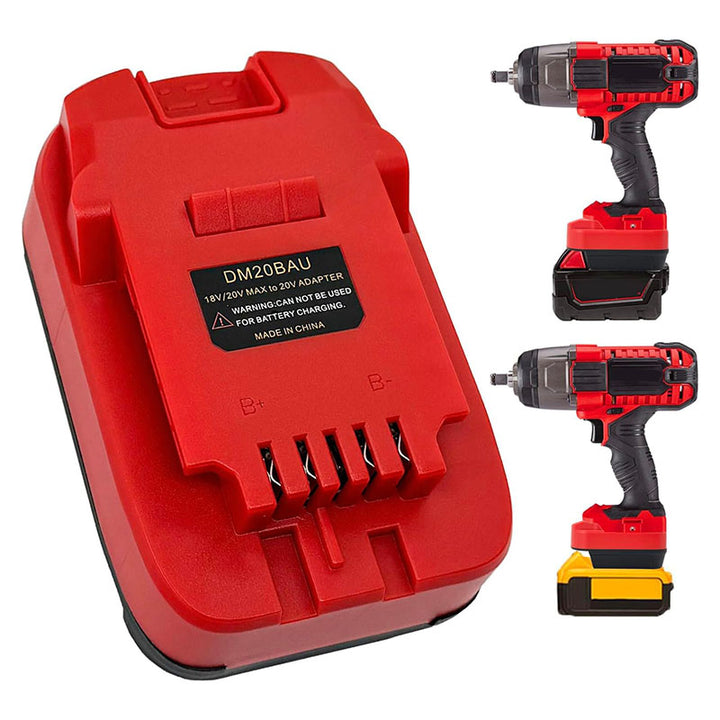 2-in-1 Milwaukee/DeWalt to Bauer Battery Adapter | Powuse