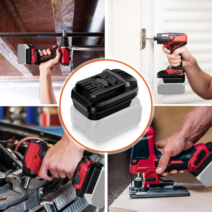 2-in-1 Milwaukee/DeWalt to SKIL Battery Adapter | Powuse