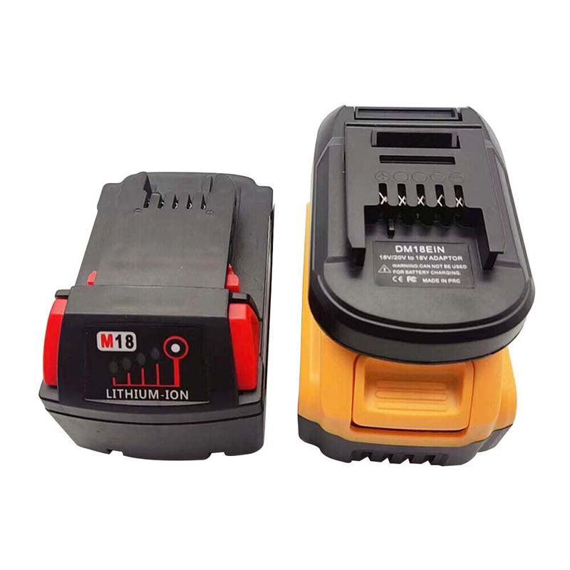 Adapter for 20V Dewalt Battery Adapter Convert for 18V Milwaukee M18 Tool  Use Battery