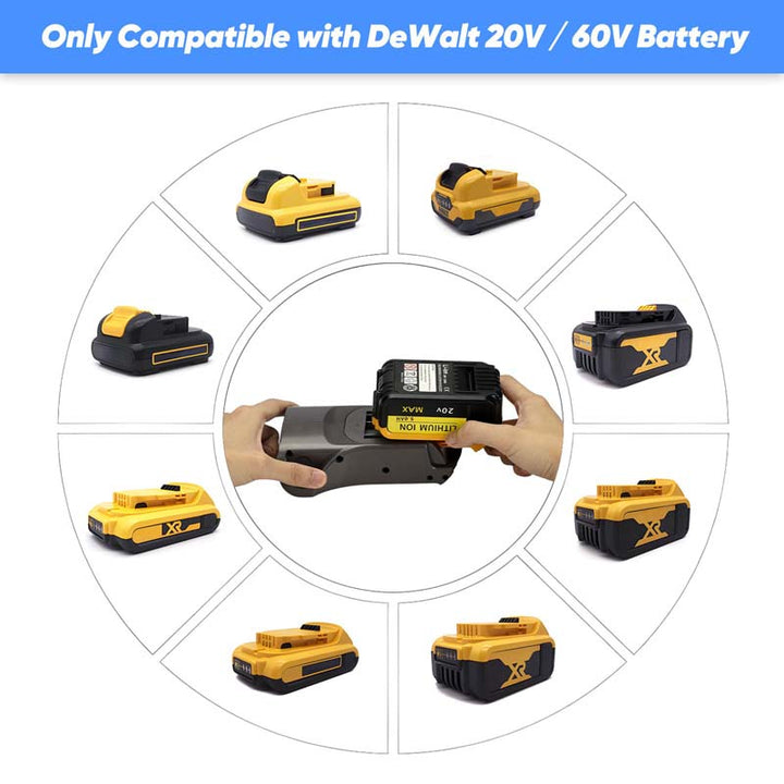 DeWalt 20V to Shark Battery Adapter | Powuse