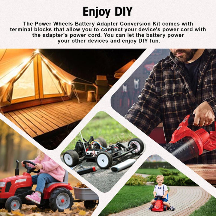 Dual Battery Power Wheels Adapter for Craftsman 20V | Powuse