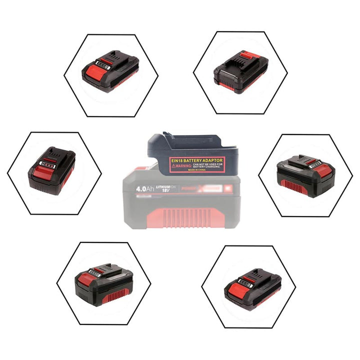 Einhell 18V to Makita 18V Battery Adapter | Powuse