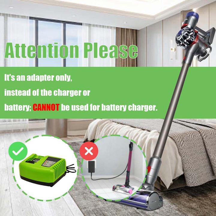 2-in-1 Greenworks 40V to Dyson V7/V8 Battery Adapter | Powuse