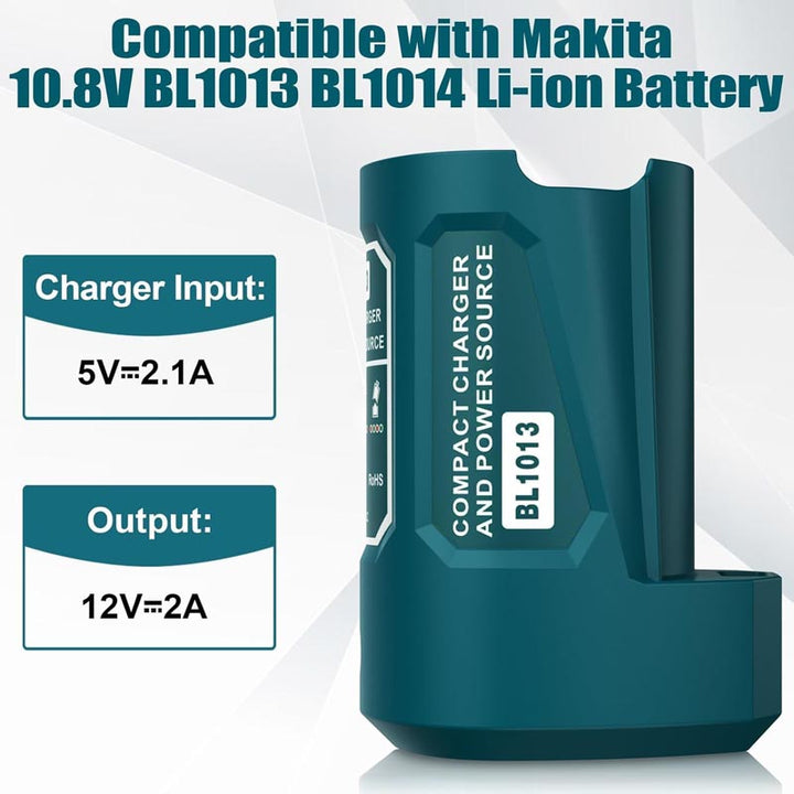 Makita 12V Heated Jacket Power Source Charger Adapter | Powuse