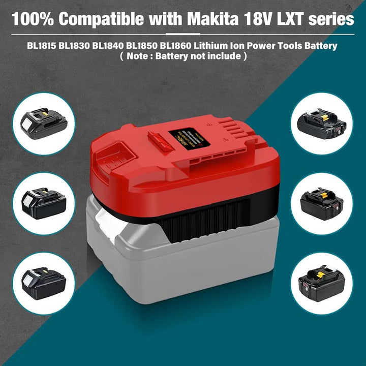 Makita 18V to Bauer 20V Battery Adapter | Powuse