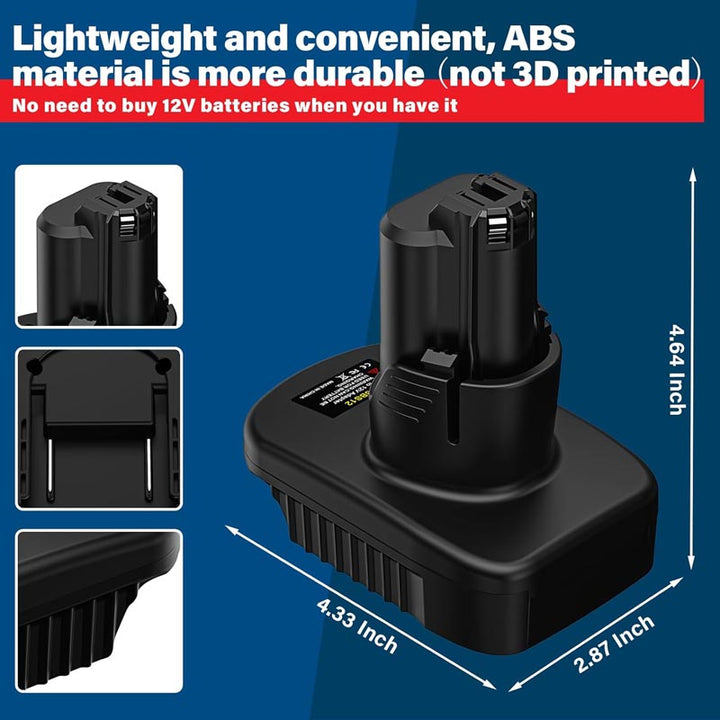 Makita 18V to Bosch 12V Battery Adapter | Powuse
