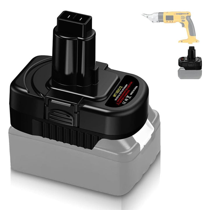 Makita 18V to DeWalt 12V-14.4V Ni-MH Battery Adapter | Powuse