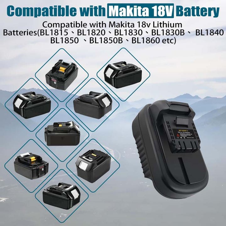 Makita 18V to DeWalt 12V Battery Adapter | Powuse