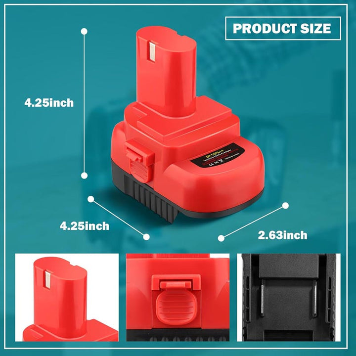 Makita 18V to Makita 12V-14.4V Ni-MH Battery Adapter | Powuse
