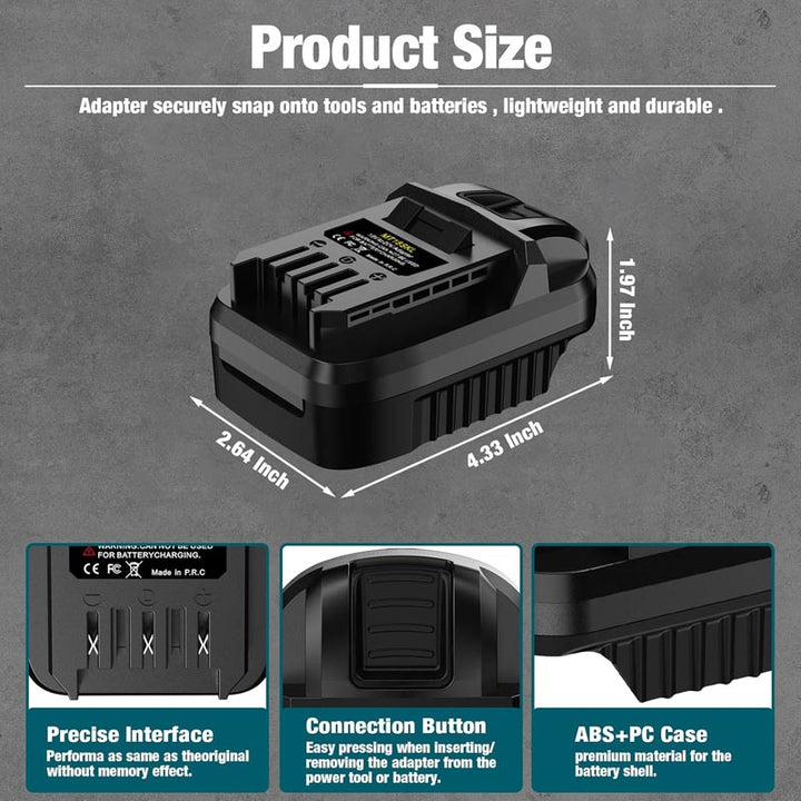 Makita 18V to SKIL 20V Battery Adapter | Powuse