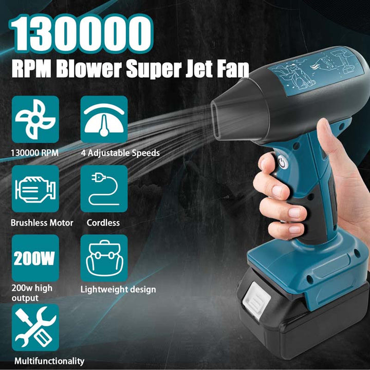 Mini Jet Blower, 300000RPM Snelheid Verstelbare Krachtige Efficiënte Mini Jet Blower, 300000RPM Snelheid Verstelbare Krachtige Efficiënte