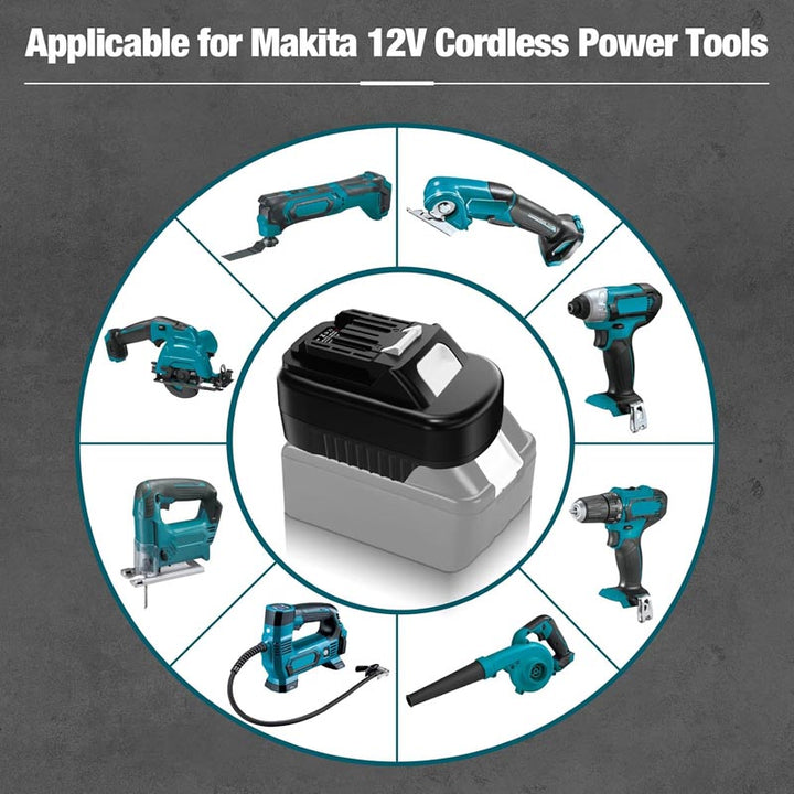 Makita LXT 18V to Makita CXT 12V Battery Adapter | Powuse