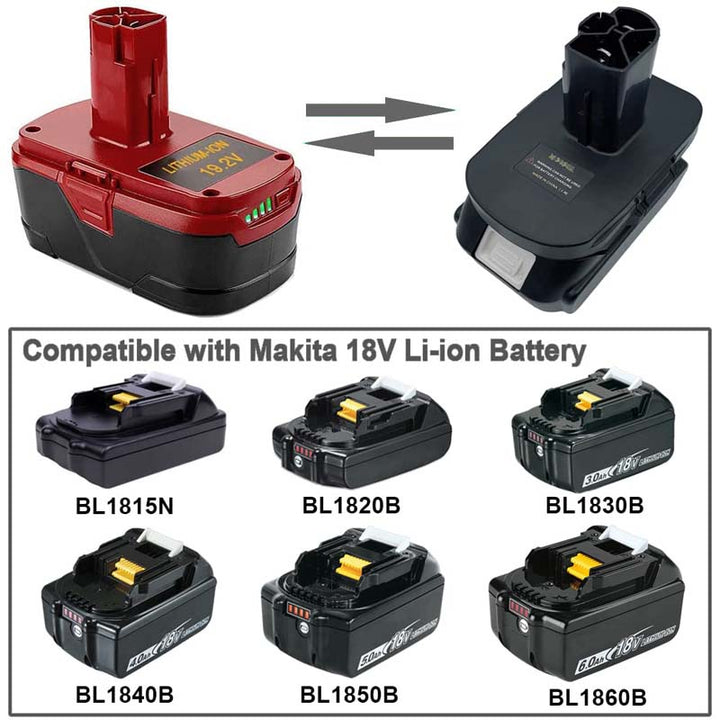 Makita 18V to Craftsman 19.2V Battery Adapter | Powuse