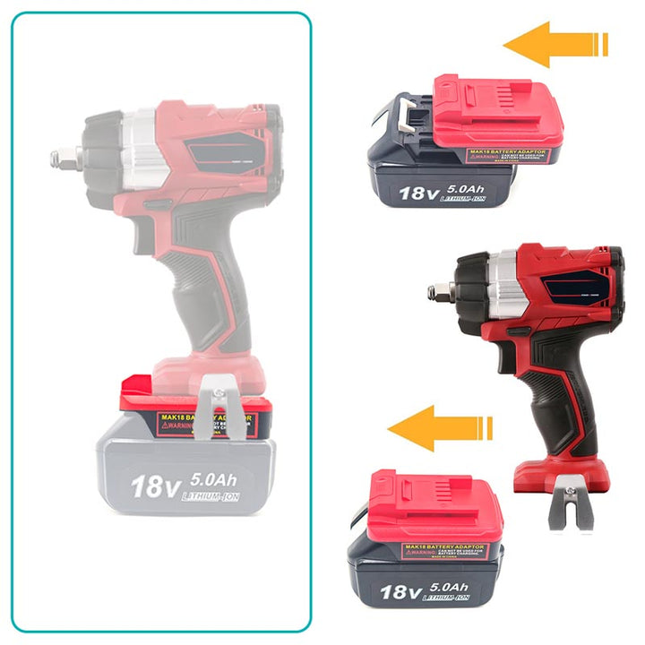 Adapter Hell Makita 18V to Einhell 18V Battery Adapter | Powuse