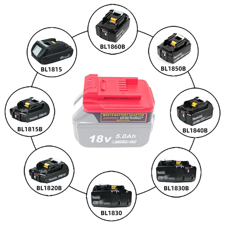 Adapter Hell Makita 18V to Einhell 18V Battery Adapter | Powuse