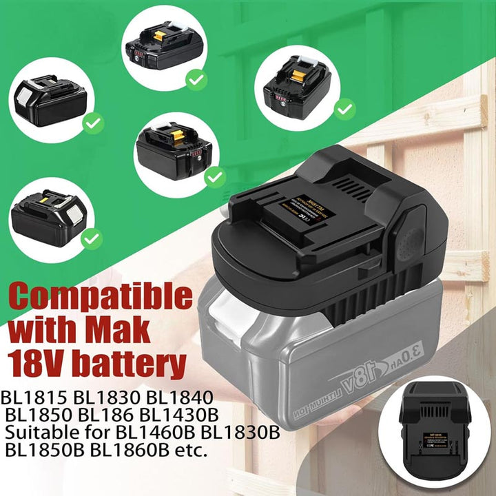 Makita 18V to Hitachi/Hikoki/Metabo HPT 18V Battery Adapter | Powuse