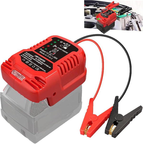 Milwaukee 18V Battery Jump Starter Adapter for 12V Cars | Powuse