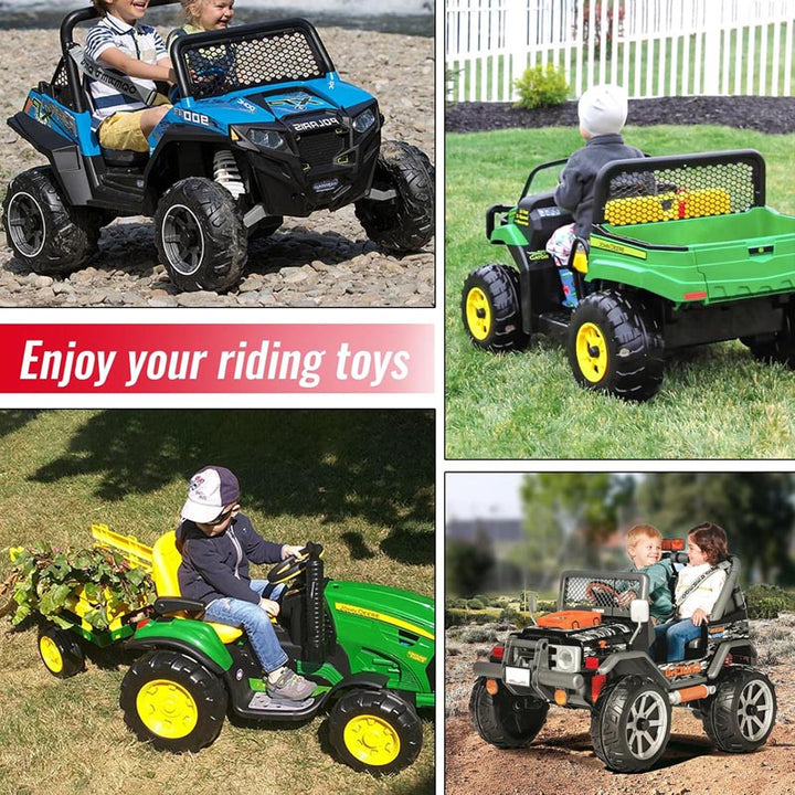 Milwaukee 18V Battery Power Wheel Adapter for Peg-Perego 12V Ride-on Toys | Powuse
