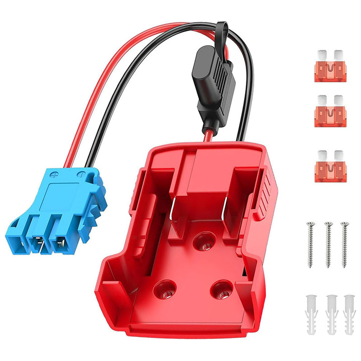 peg perego milwaukee battery upgrade Milwaukee 18V Battery Power Wheel Adapter for Peg-Perego 12V Ride-on Toys