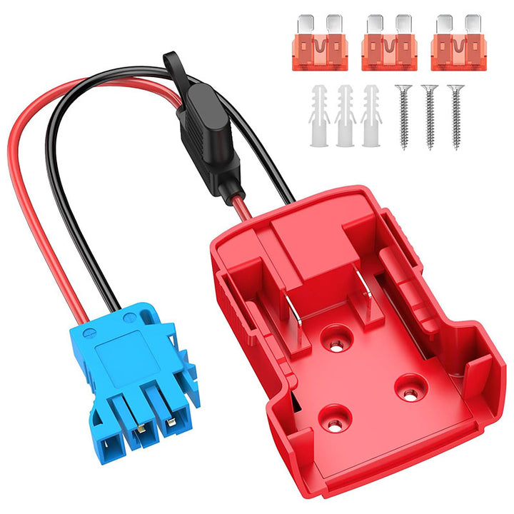 Milwaukee 18V Battery Power Wheel Adapter for Peg-Perego 12V Ride-on Toys | Powuse