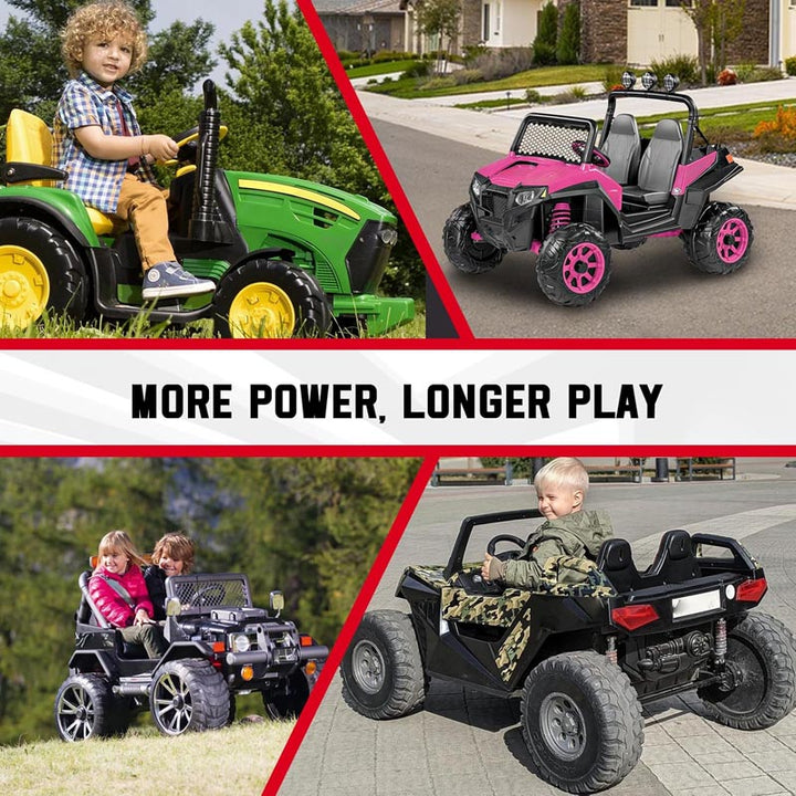 Milwaukee 18V Battery Power Wheel Adapter for Peg-Perego 12V Ride-on Toys | Powuse