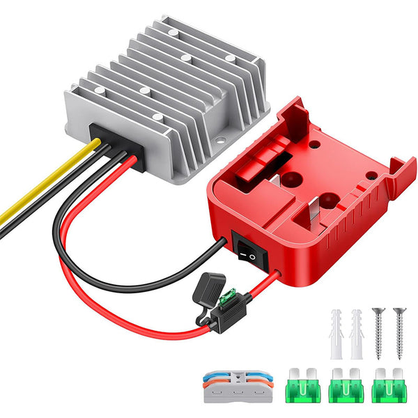 Milwaukee 18V to 12V Step-Down Converter DC 12V 15A 180W | Powuse