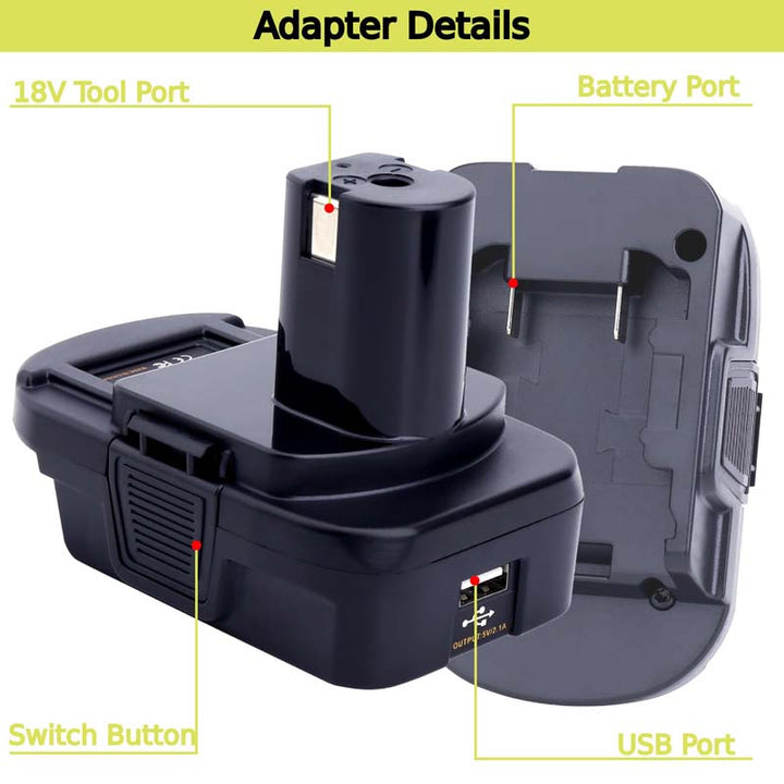Adaptateur Pour Batterie Ryobi ONE+ 18V – Base Anderson Plug 30A, DIY, Australie