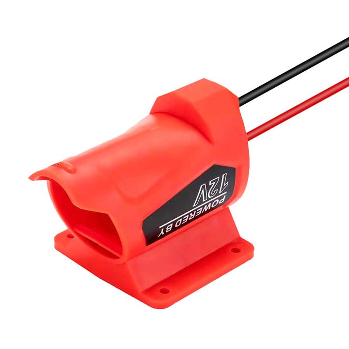 Milwaukee M12 Battery Power Wheels Adapter with Side Fixing Holes | Powuse