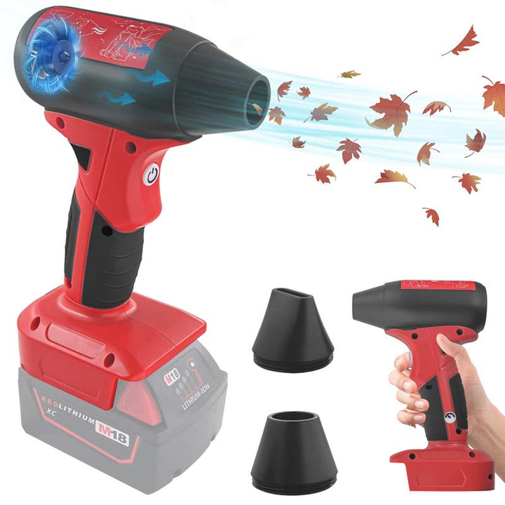 Milwaukee M18 18V Battery Powered Air Duster Mini Jet Fan Leaf Blower | Powuse