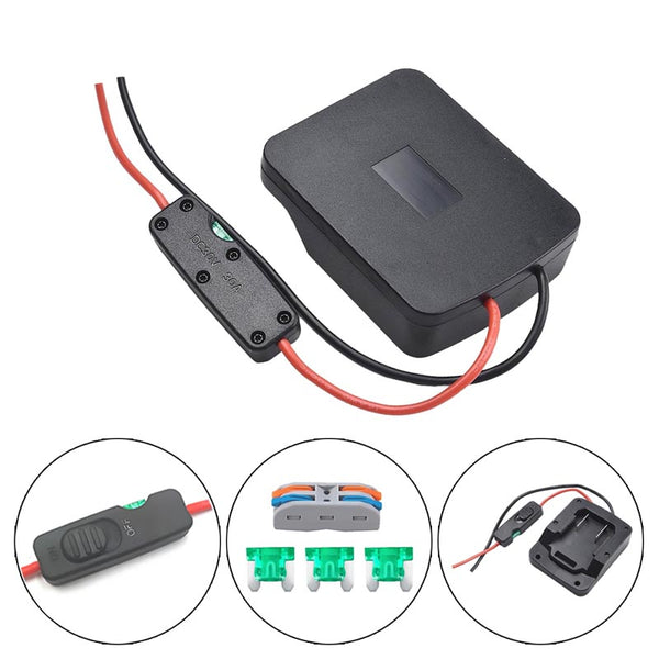 Parkside 20V Battery Power Wheels Adapter with Switch | Powuse