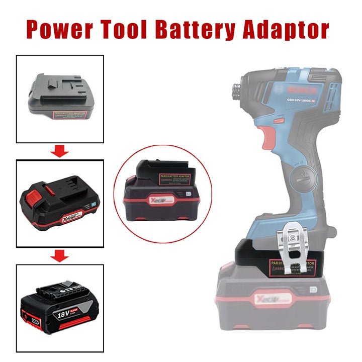 Parkside 20V to Bosch 18V Battery Adapter | Powuse