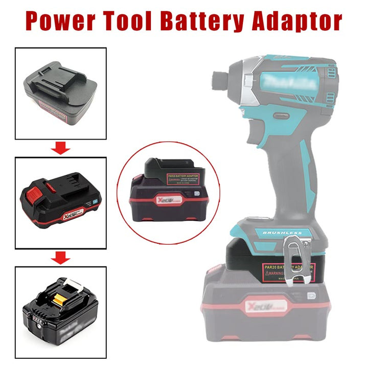 Parkside 20V to Makita 18V Battery Adapter | Powuse