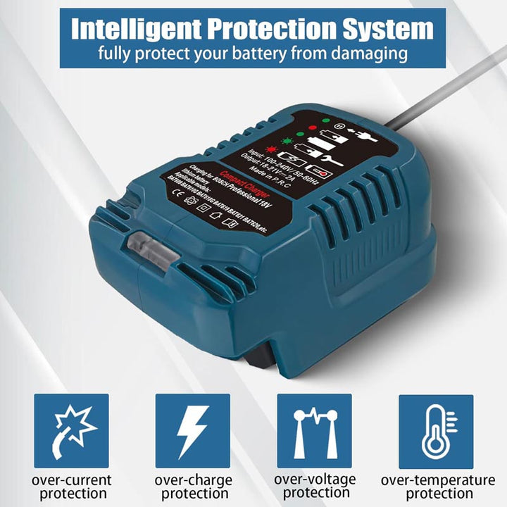 Portable Mini Charger for Bosch 18V Battery Charger | Powuse