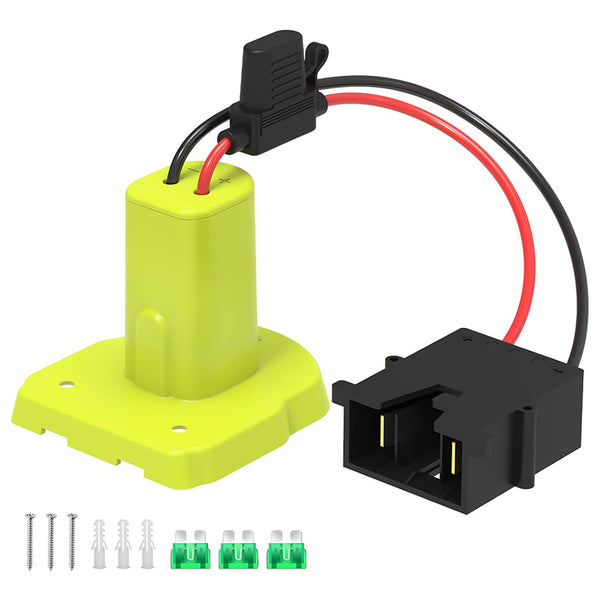 Ryobi 18V Battery Power Wheel Adapter for Fisher-Price 12V Ride-on Toys | Powuse