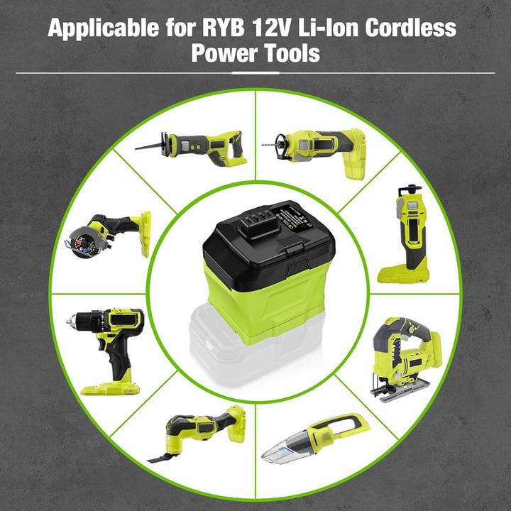 Ryobi 18V to 12V Battery Adapter | Powuse