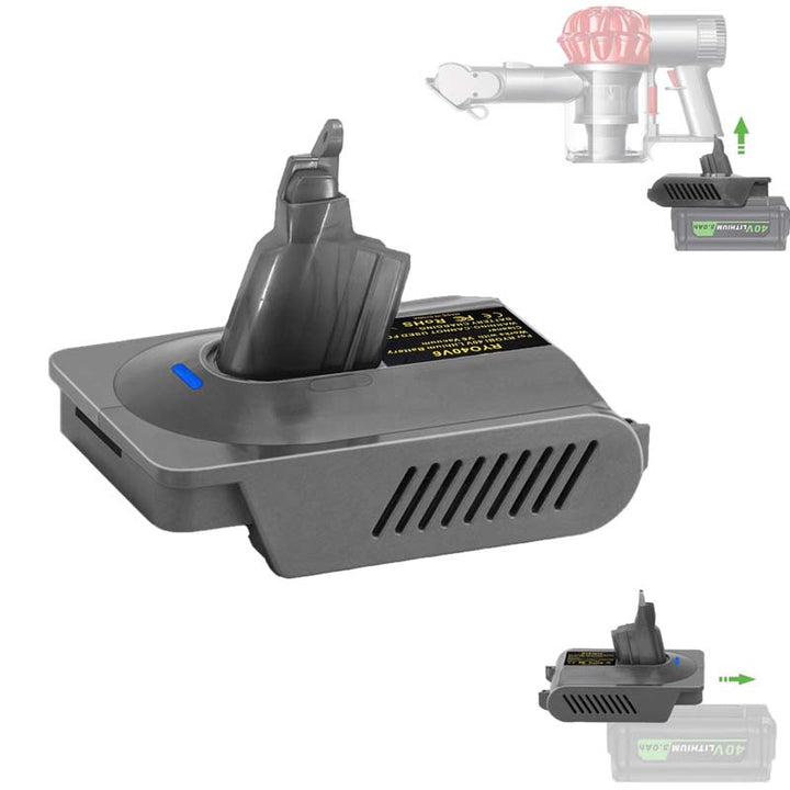 Ryobi 40V to Dyson V6 Battery Adapter | Powuse