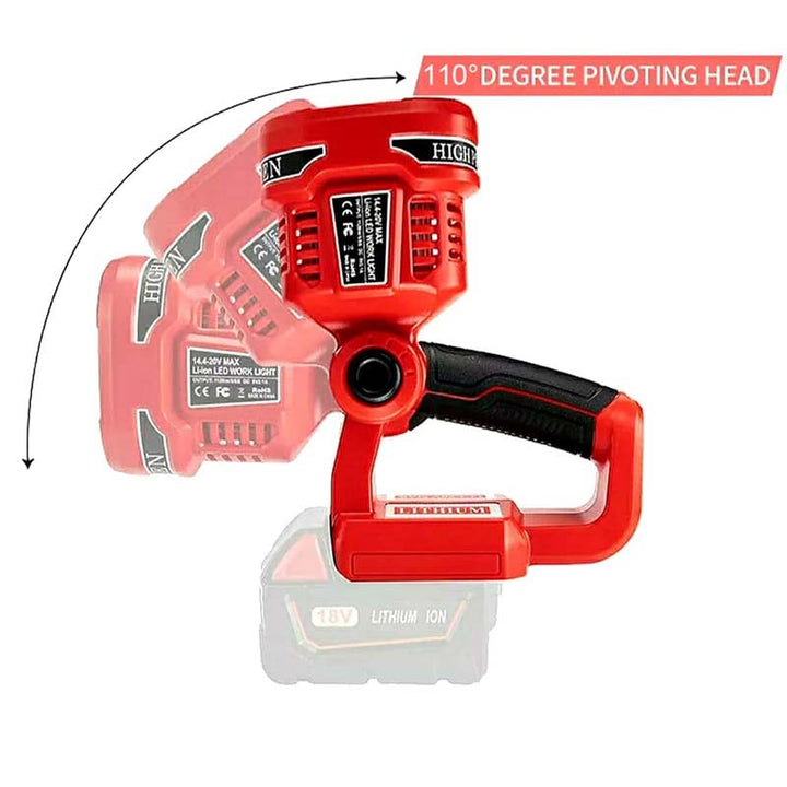 20v lithium milwaukee flashlight 1120LM Cordless LED Work Light Powered by Milwaukee M18 Battery