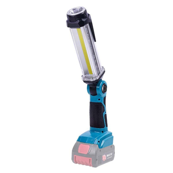 2000LM 35W Cordless LED Lantern/Flashlight Powered by Bosch 18V BAT Li-ion Battery Portable Floodlight Spotlight with Hook & USB Port