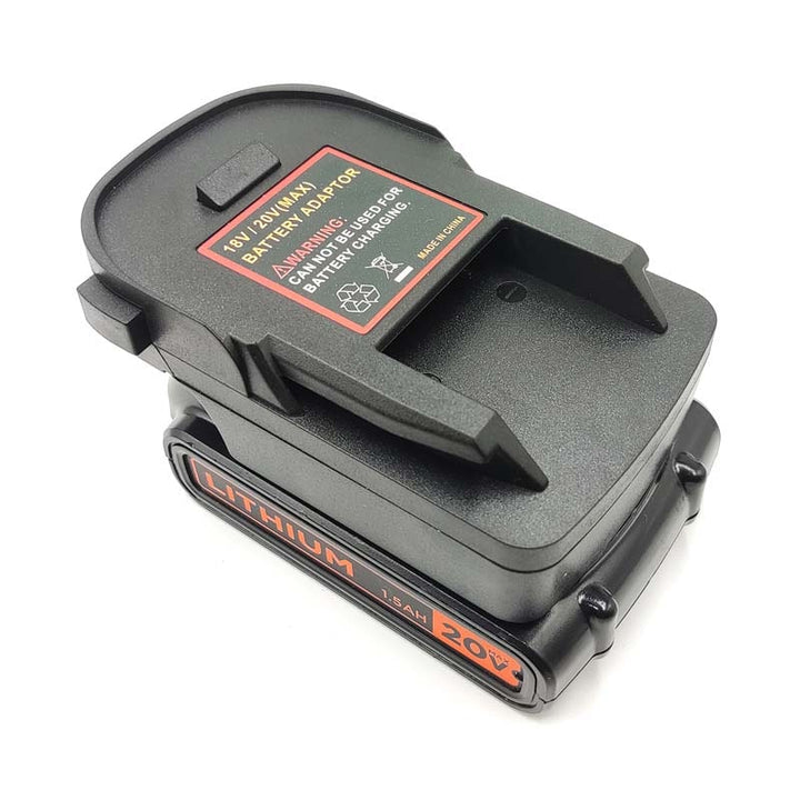 Black+Decker/Porter-Cable/Stanley 18V/20V to AEG/RIDGID 18V Battery Adapter | Powuse