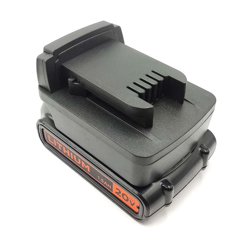 Black+Decker to Shark Vacuum Battery Adapter - Powuse