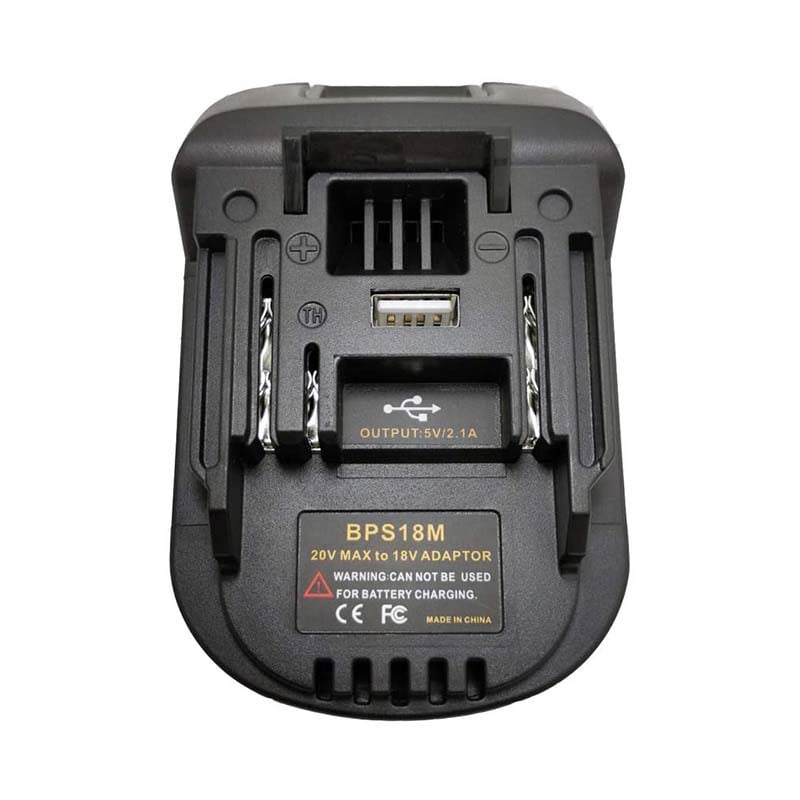 Black+Decker/Porter-Cable/Stanley to Hitachi & Hikoki & Metabo HPT 18V  Battery Adapter - Powuse