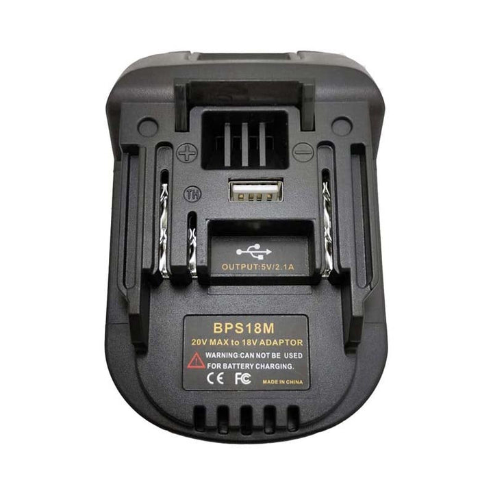 Black+Decker/Porter-Cable/Stanley 18V/20V to Makita 18V Battery Adapter | Powuse