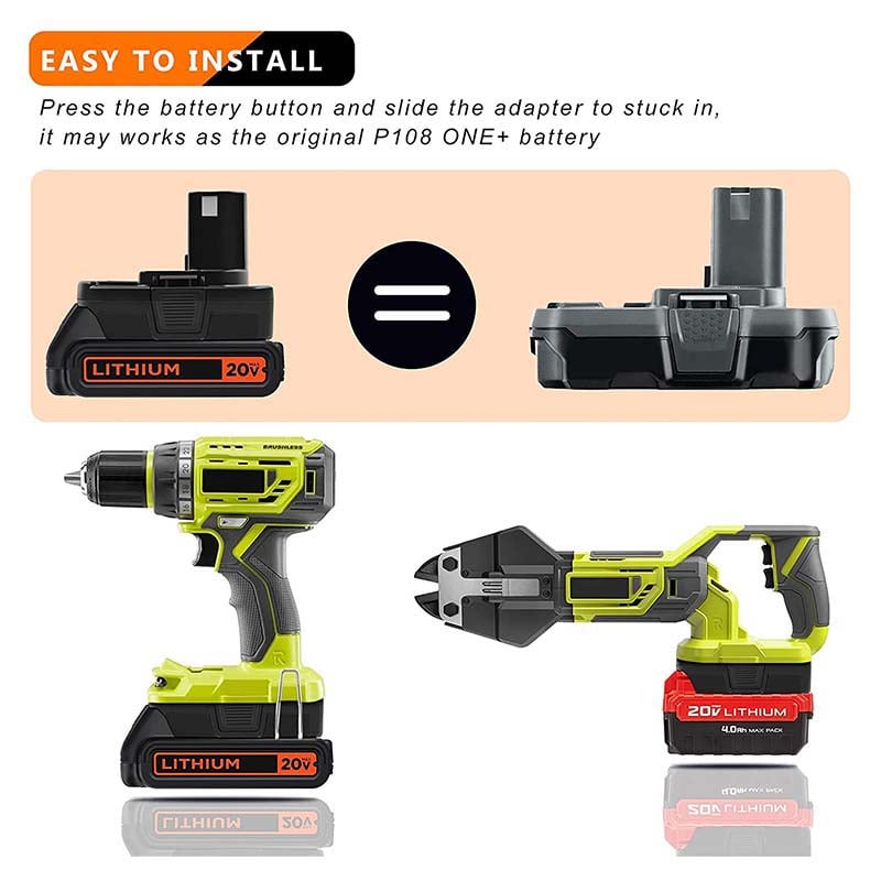 How To Make Porter-Cable Battery Packs Work In Black And Decker Tools 