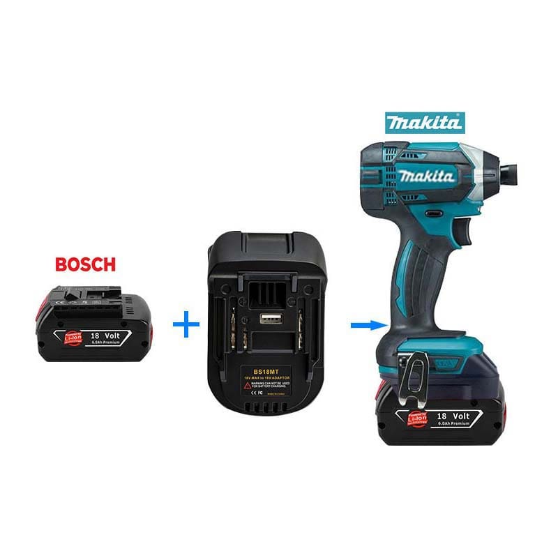 Vær sød at lade være handikap Udfyld Bosch to Makita Battery Adapter - Powuse