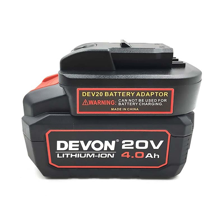 Devon 20V to Worx 4-PIN 20V Battery Adapter | Powuse