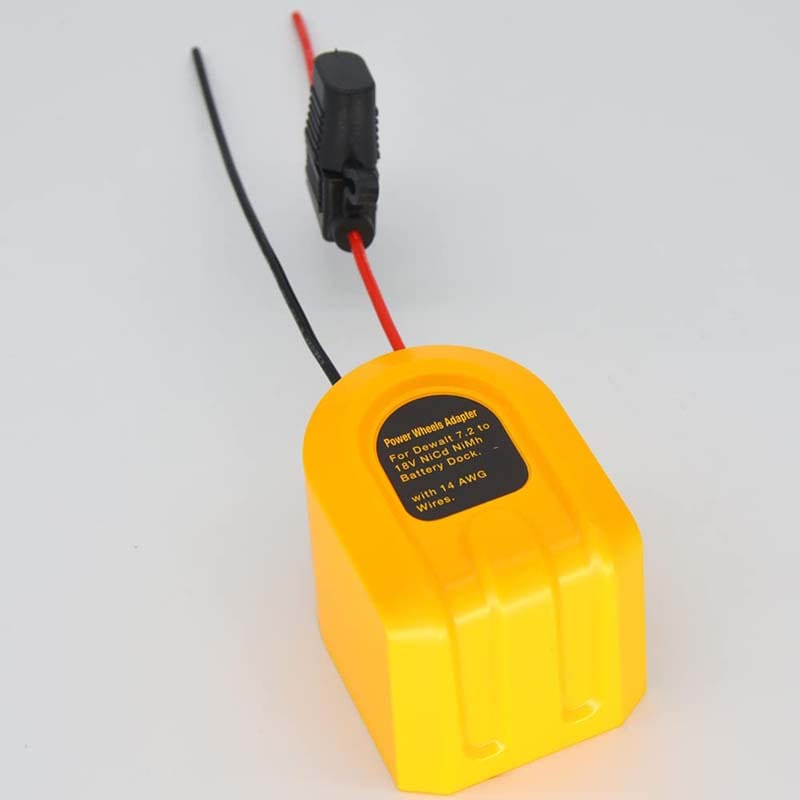 Black & Decker 20V Battery Adapter Holder dock mount w/ Wires for Power  Wheels