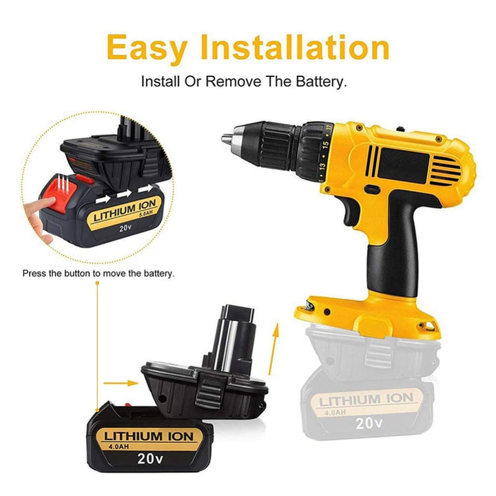 DeWalt 20V to DeWalt 18V Battery Adapter DCA1820 | Powuse