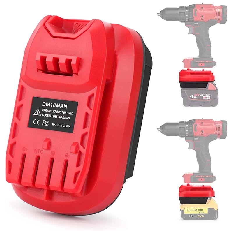 Milwaukee M18 battery to older Black and Decker tool - adapter , 3d printed