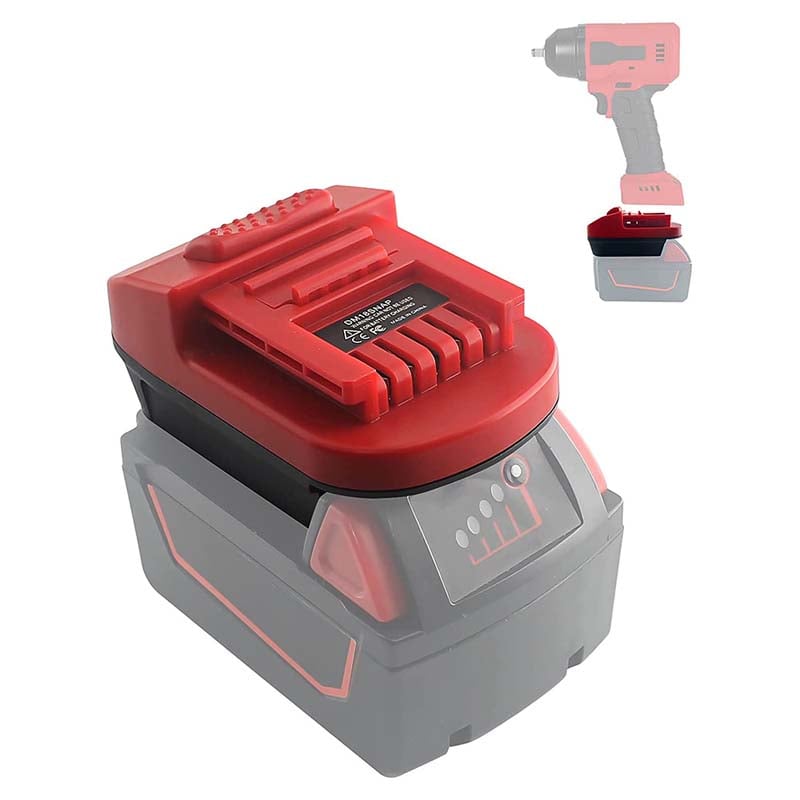 Battery Adapter - Converts Dewalt 20V/Milwaukee M18 To Bosch 12V/10.8V Power Tools